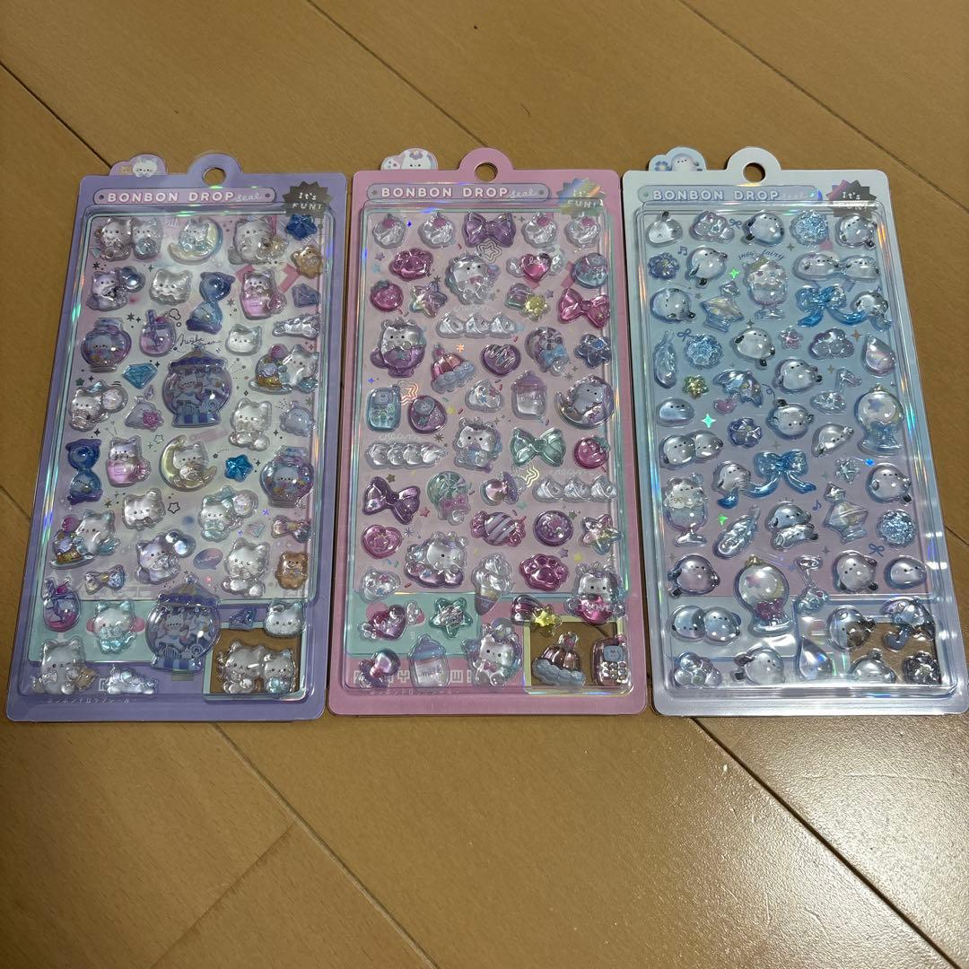 新品　ボンボンドロップシール　プチドロップシール　色々　大量　まとめ売り　20種