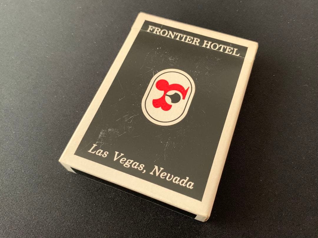 美品 Frontier Hotel 黒 オールド カジノデック