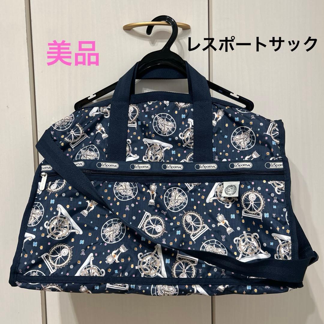 ❤︎SALE❤︎美品レスポートサック　コラボ品　ネイビー