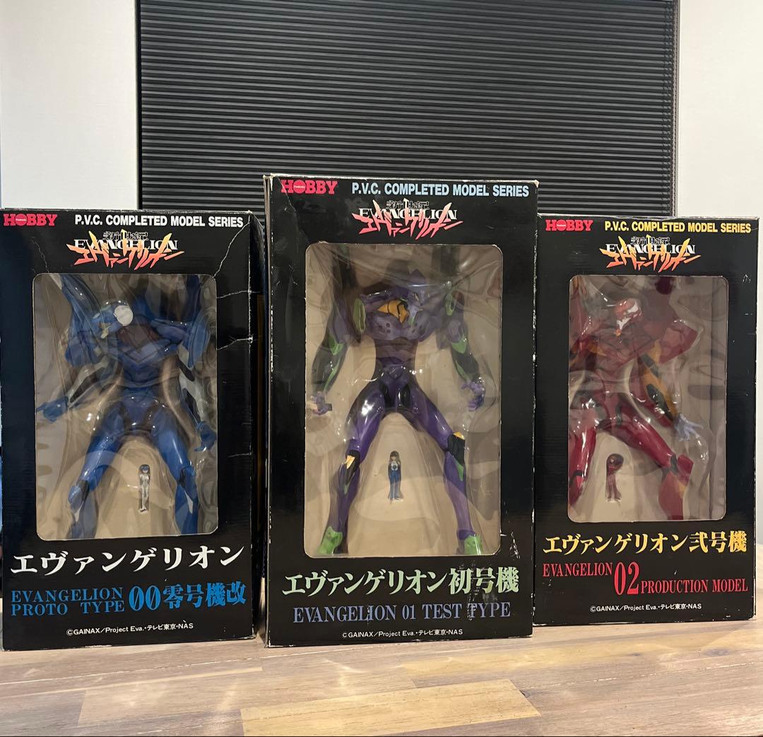 ツクダホビー エヴァンゲリオン P.V.C.モデルシリーズ 特大フィギュア