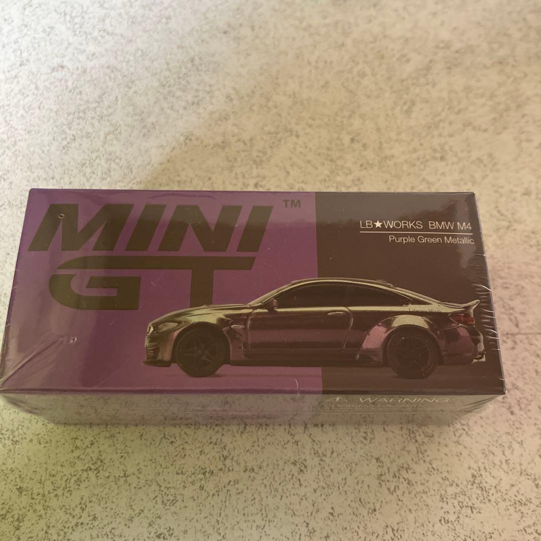 MINI GT LB★WORKS  M4 パープルグリーンメタリック