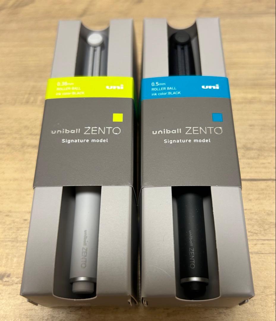 ZENTOシグニチャーモデル ブラック＆シルバー ゼント Uniball②