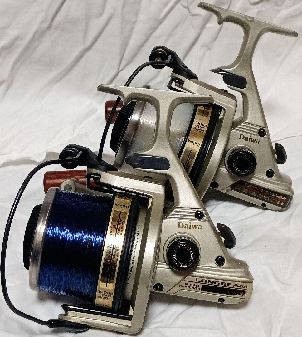 ダイワロングビームSS-3000&2000遠投カゴ釣り専用リールまとめて2台