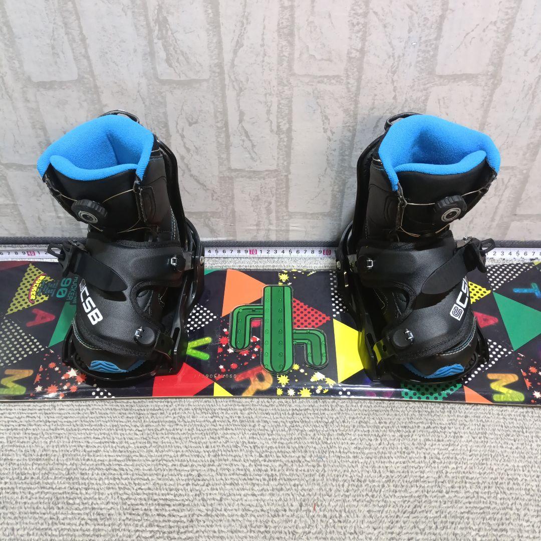 新品＋美品■ボード90cm ブーツ18-19