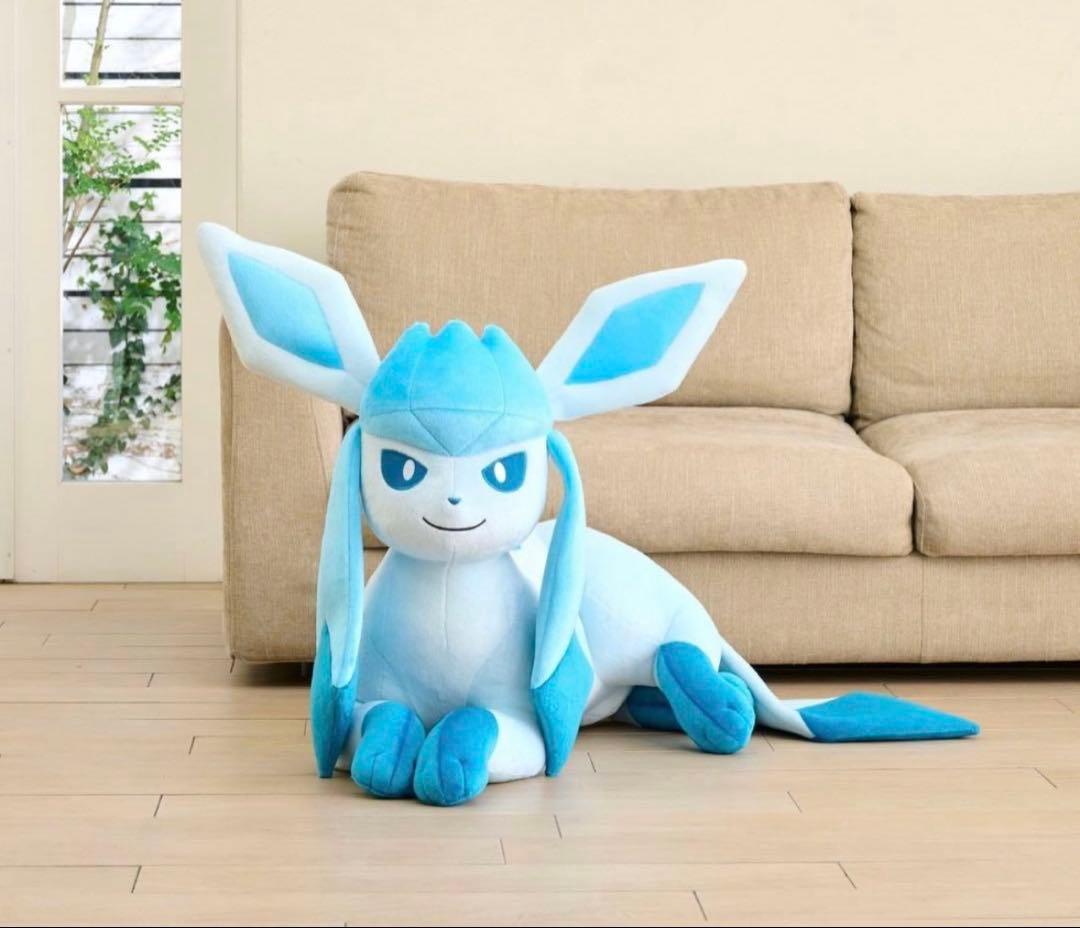 【新品未開封】等身大 グレイシア　寝そべり ぬいぐるみ ポケモンセンター受注品