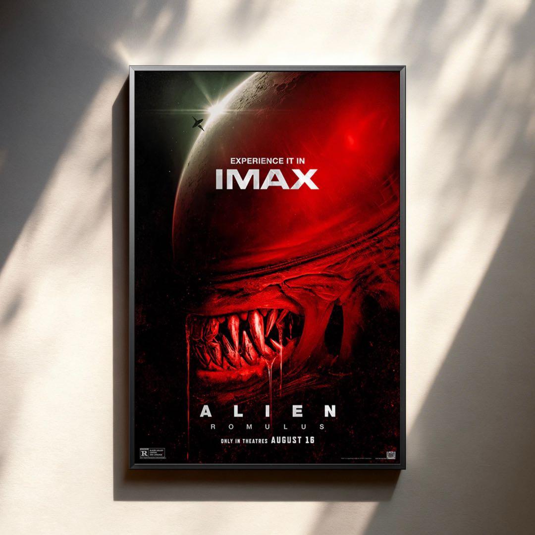 *枚数限定*映画館用片面印刷ポスターUS版:エイリアン ロムルス IMAXver