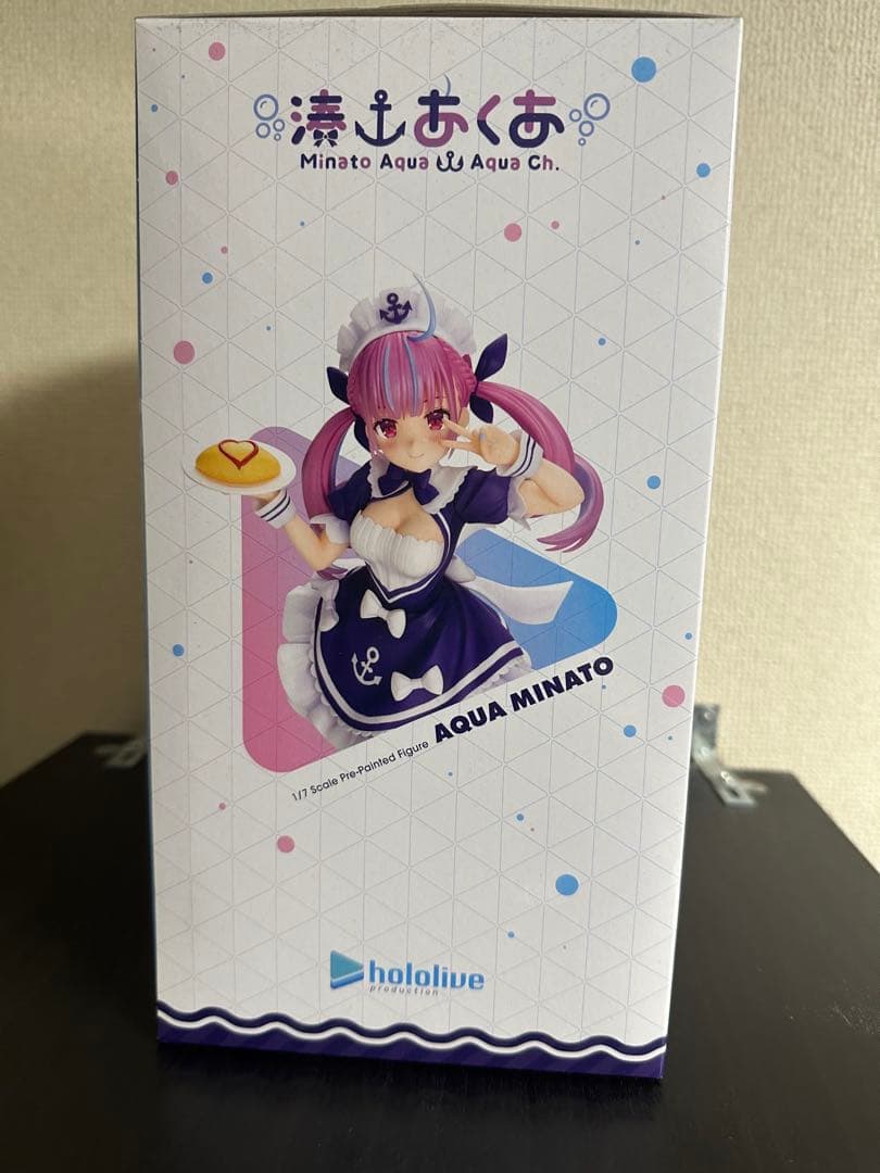 【新品未使用】湊あくあ ホロライブ 1/7 フィギュア コトブキヤ 特典パーツ付