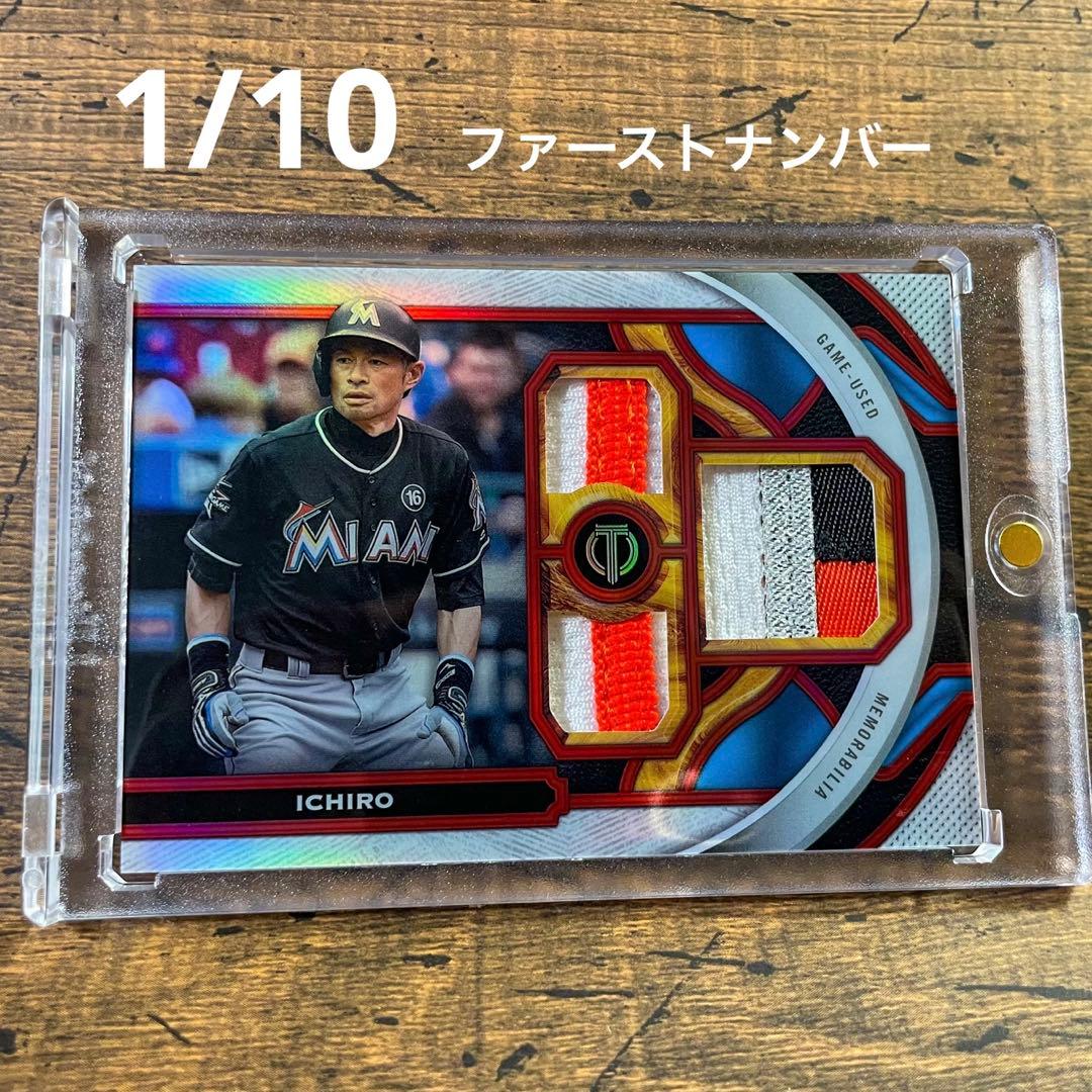 イチロー 世界10枚限定 1/10 ファーストナンバー トリプル レリック