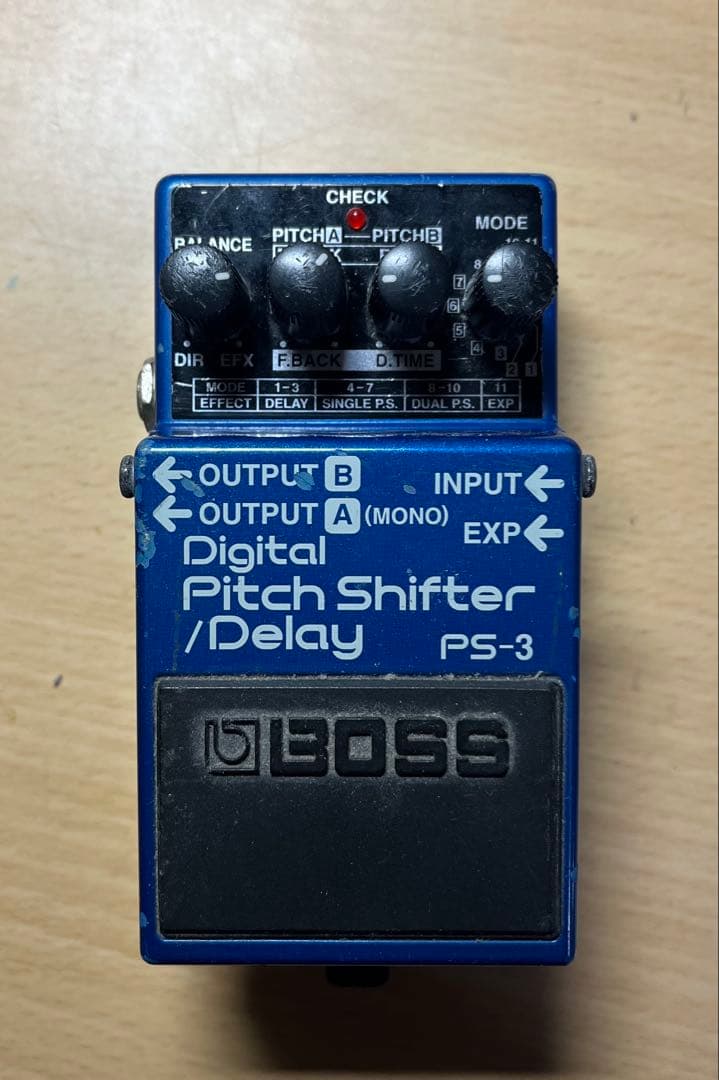 BOSS PS-3 デジタルピッチシフター/ディレイ