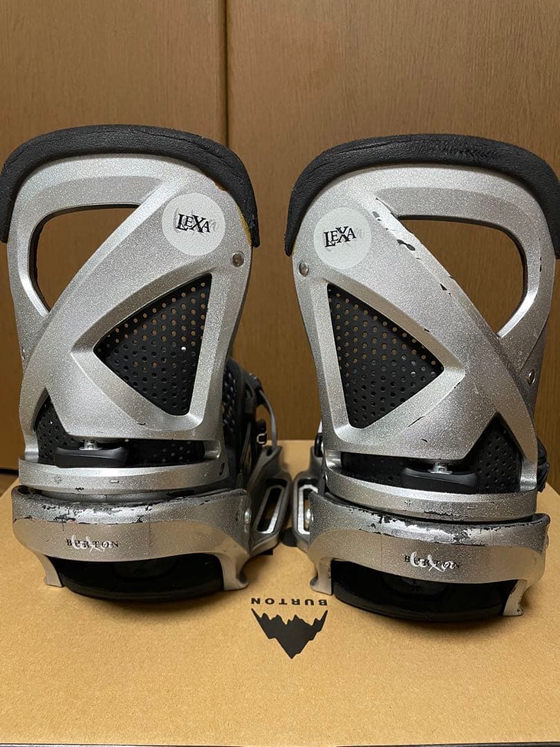 Burton Lexa スノーボード ビンディング M ラメシルバー