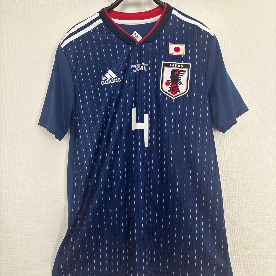 日本代表本田圭佑4番ユニフォーム未着用