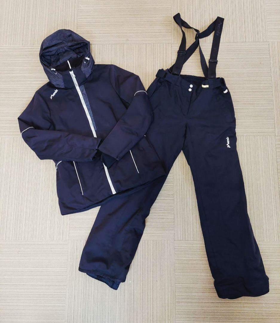 Phoenix スキーウェア 上下 黒 女性用 XL