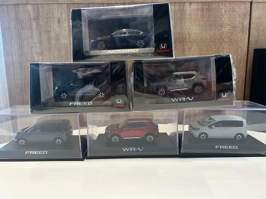 非売品！限定！ホンダ ミニカーセット アコード フリード WR-V