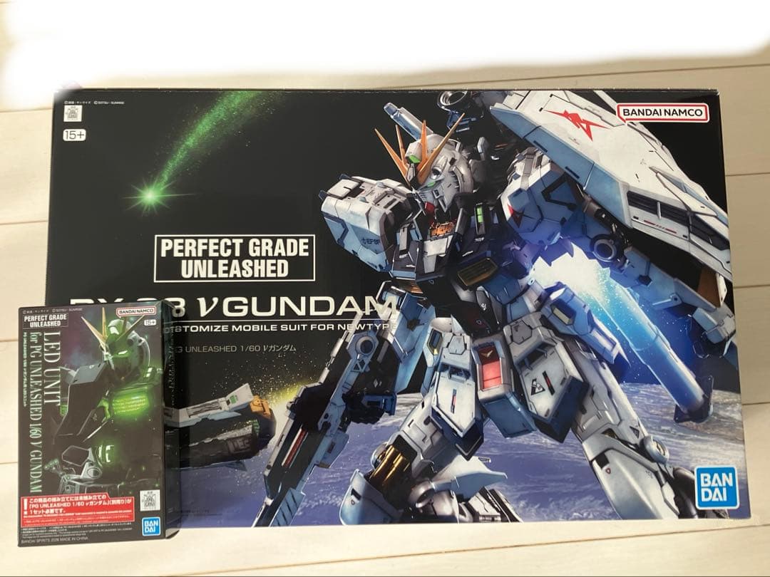 PG UNLEASHED 1/60RX-93 νガンダム LEDユニットセット