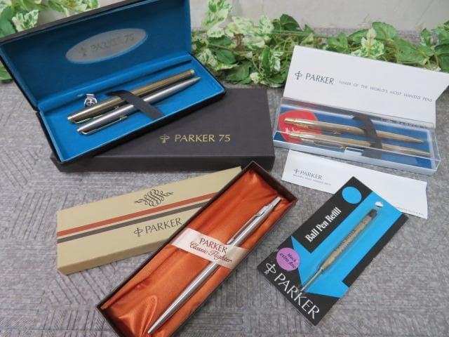 d*9様 （クAA3219）PARKER　万年筆・ボールペン・シャーペンまとめて