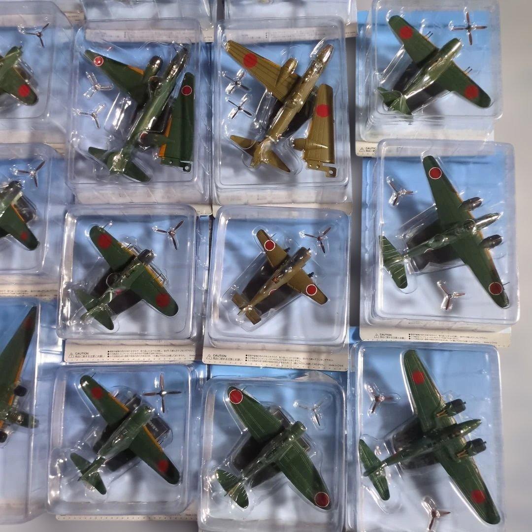 日本陸海軍機大百科　第２４号〜３５号、３８号〜４７号 新品未開封模型２２個セット