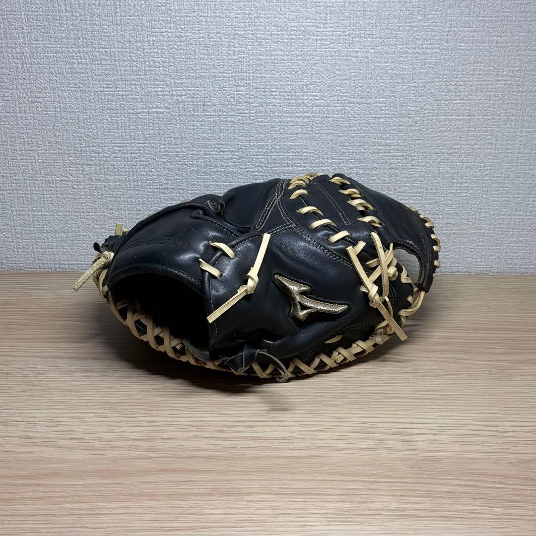 ミズノ グローバルエリート 硬式 キャッチャーミット クロス締め 炭谷モデル