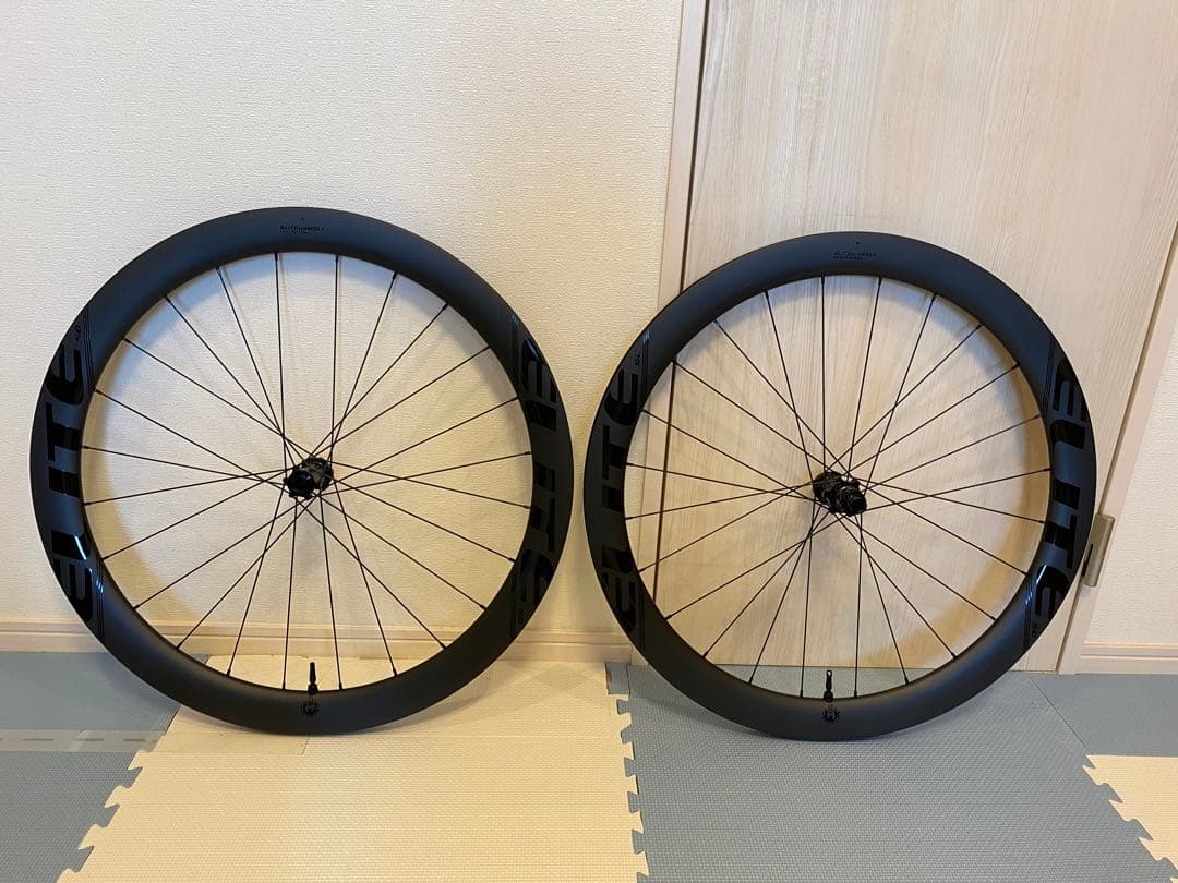 ELITEWHEELS EDGE カーボンホイール1347g50mm XDR専用
