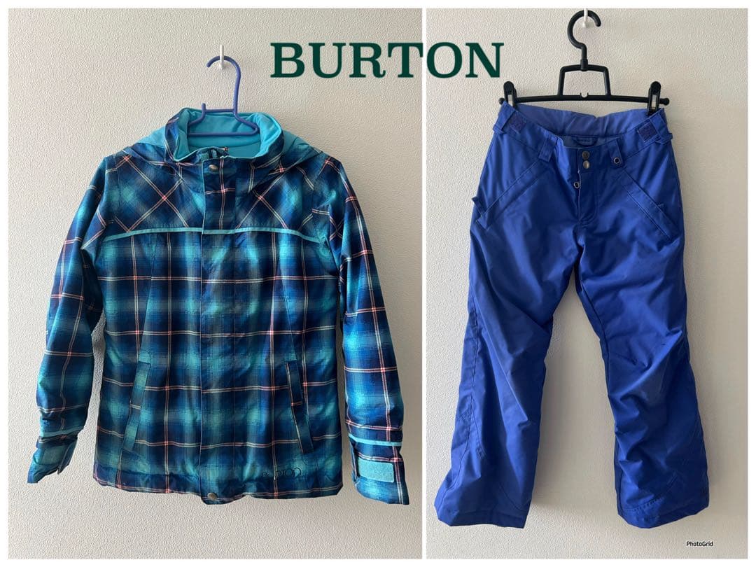 BURTON スノーボードウェア 上下 S（US7/8）（JAP122-135）
