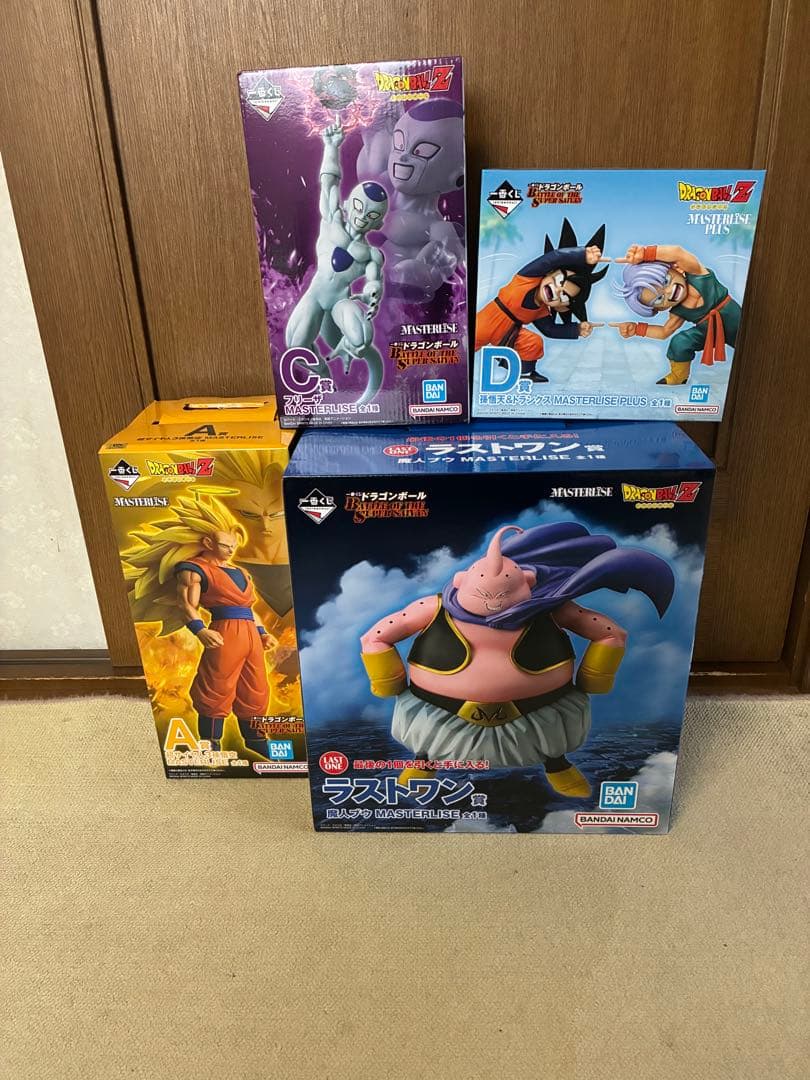 一番くじ　ドラゴンボール　A賞　C賞　D賞　ラストワン　セット　まとめ売り