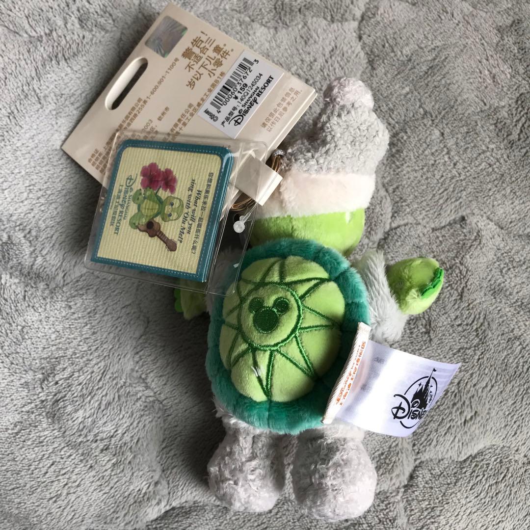 上海ディズニー　オルメル　パジャマ　ぬいぐるみキーチェーン
