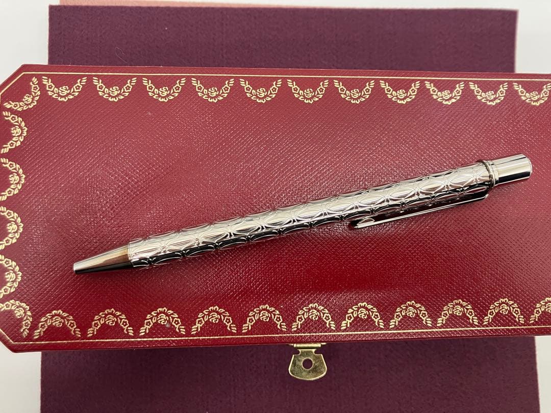 Cartier ボールペン シルバー