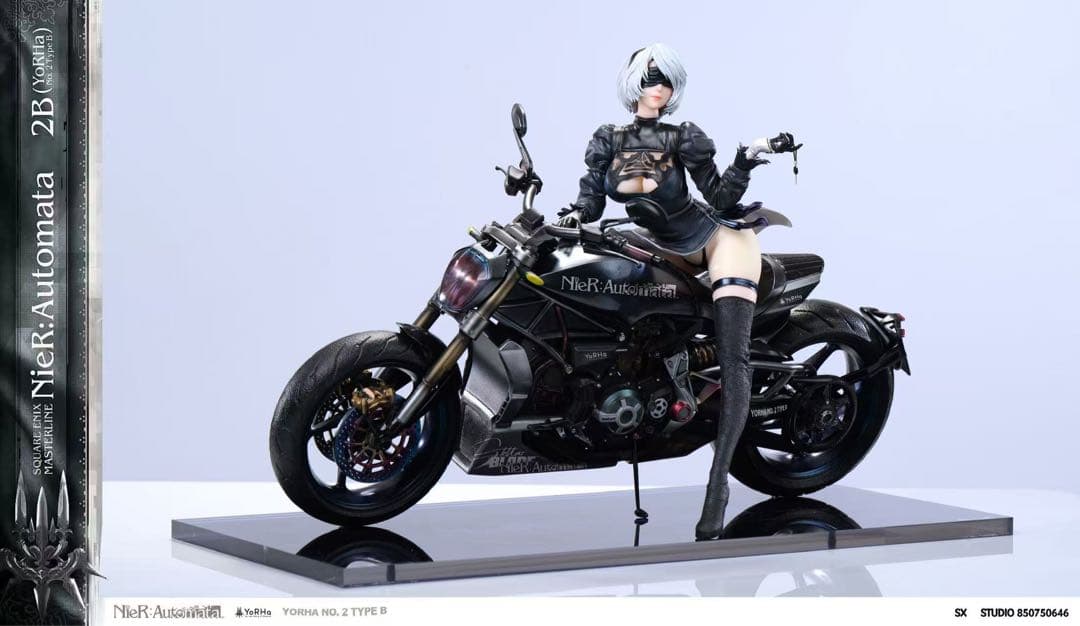 ヨルハ二号B型　2B　フィギュア　ニーア オートマタ　ガレージキット