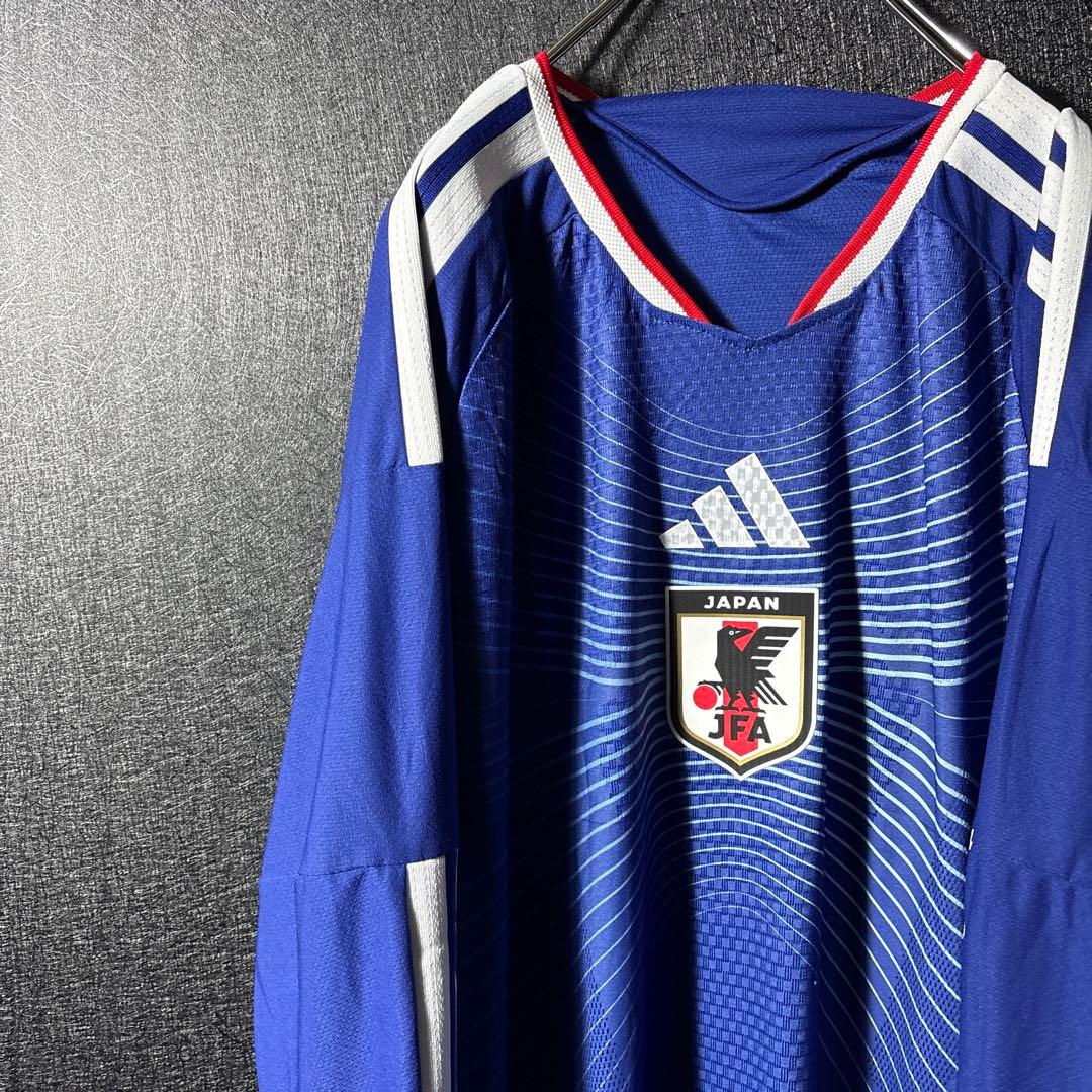 【★日本代表】 adidas サッカー メンズ 新ユニフォーム 長袖 2XL