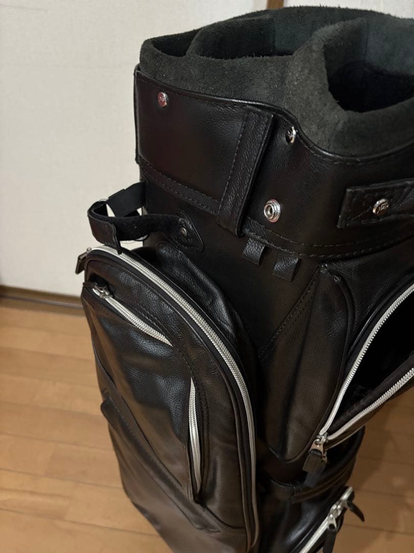 定価35万円オールレザーJOEJO ジョジョ キャディバッグ 超ハイブランド