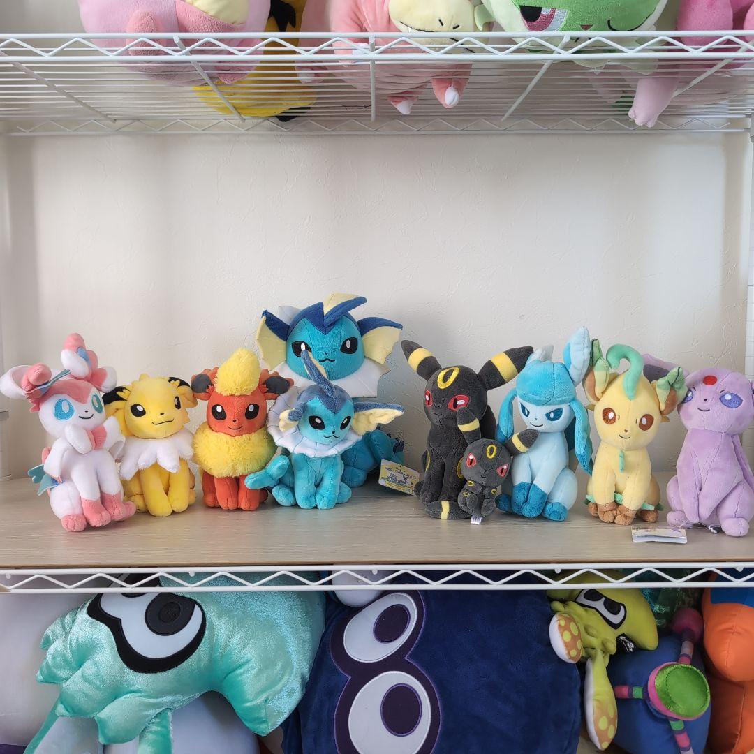 ポケモン イーブイフレンズ進化系 ぬいぐるみ 10体セット