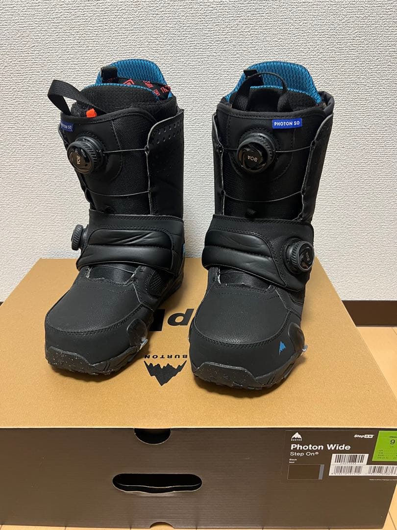 Burton Photon Wide スノーボードブーツ 9 US ステップオン