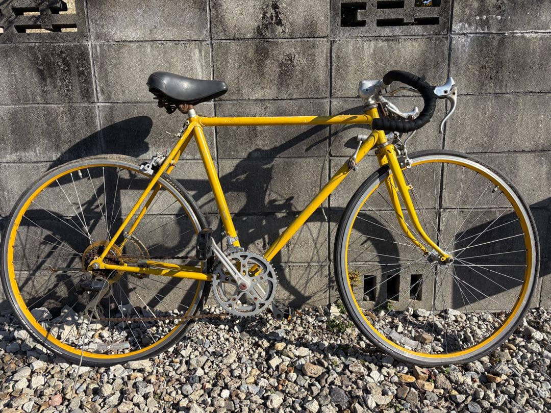 ヴィンテージ スポルティーフ 黄色｜SUNTOUR／SUGINO 現状