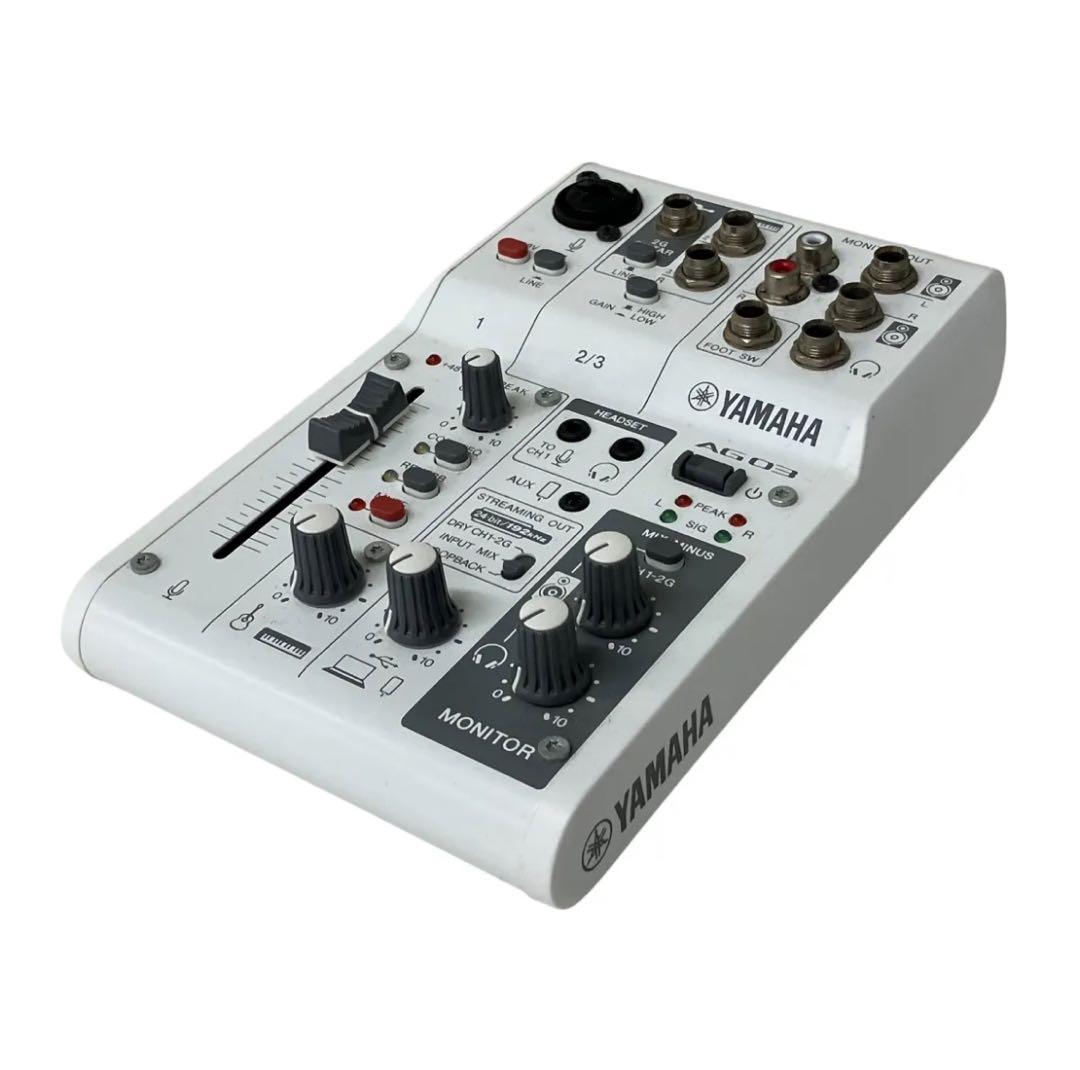 【超美品】Yamaha AG03 MK2 ライブストリーミングミキサー