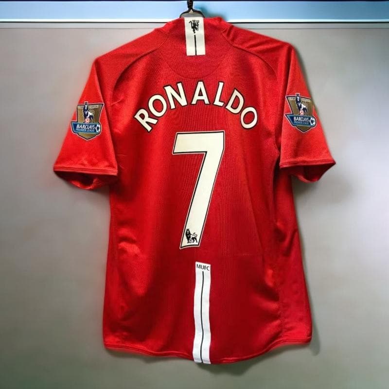 07-08 マンチェスター・ユナイテッド RONALDO 7番 半袖シャツ