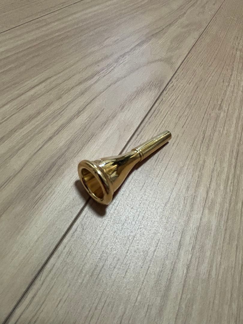 値下げ！ホルンマウスピース マックウィリアム1 金メッキ