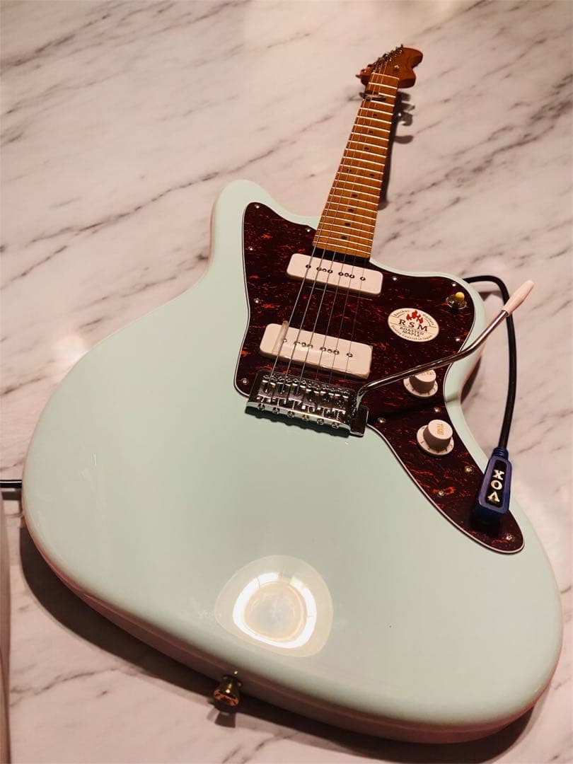 カートコバーンカラー ジャズマスタータイプ BACCHUS BJM-1-RSM