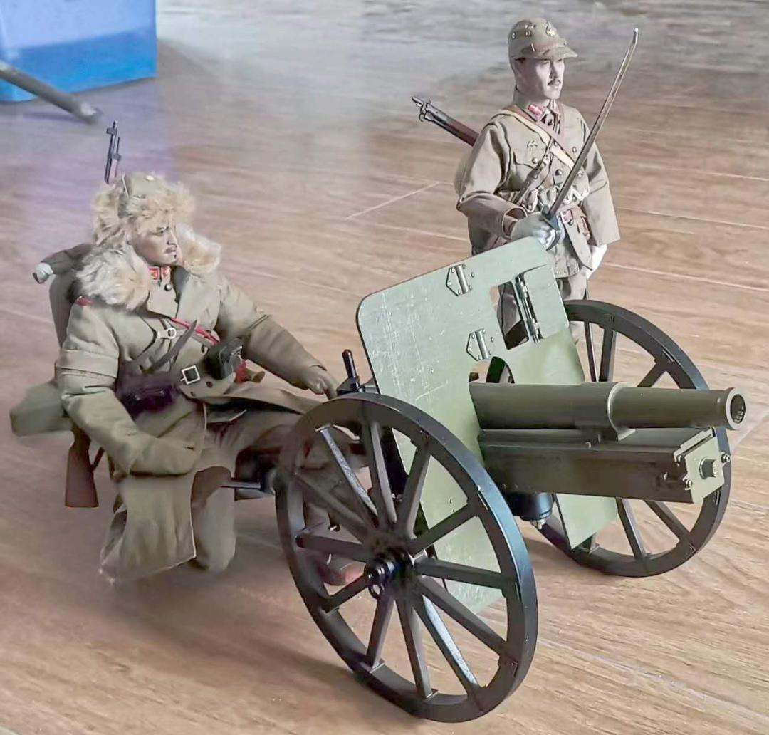 四一式山砲模型　1/6スケール　手作　新品