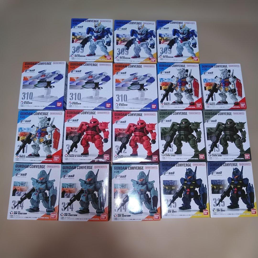ガンダム コンバージ 食玩 GUNDAM CONVERGE 121体 未開封品