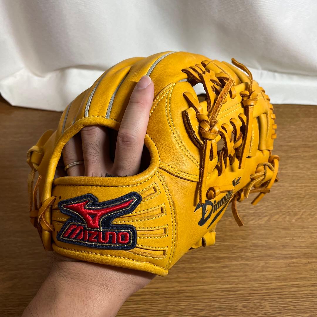 ミズノ ビクトリーステージ 一般軟式 グローブ グラブ 内野用 極美品