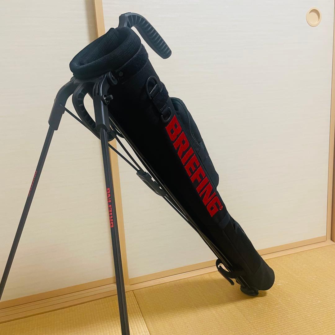 【美品】ブリーフィング BRIEFING ゴルフセルフスタンドキャリーバッグ
