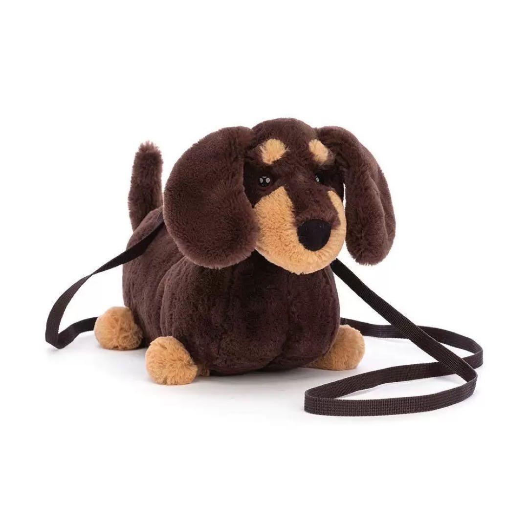 新品　ジェリーキャット　犬　ダックスフンド　ポシェット　カバン　バッグ