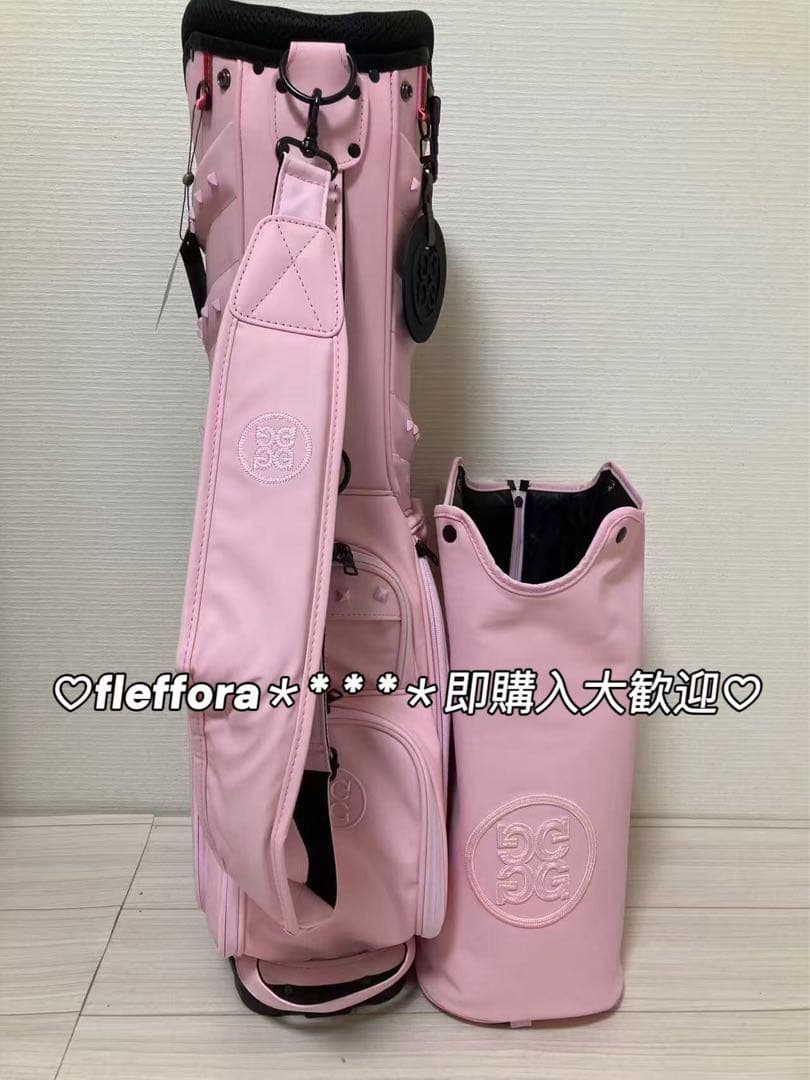 G/FORE ジーフォア ゴルフバッグ·キャディバッグ スタンド式 ピンク