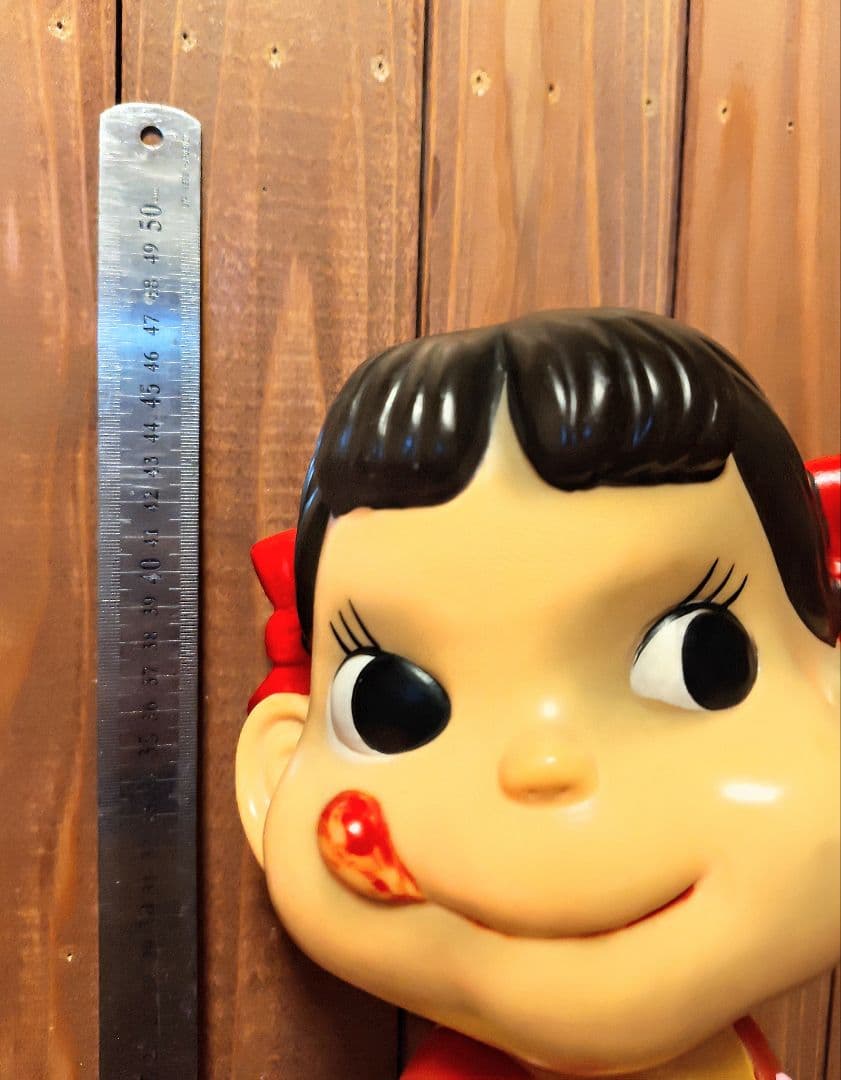 不二家　FUJIYA ペコちゃん人形 1970年代 激レアフィギュア 約46cm