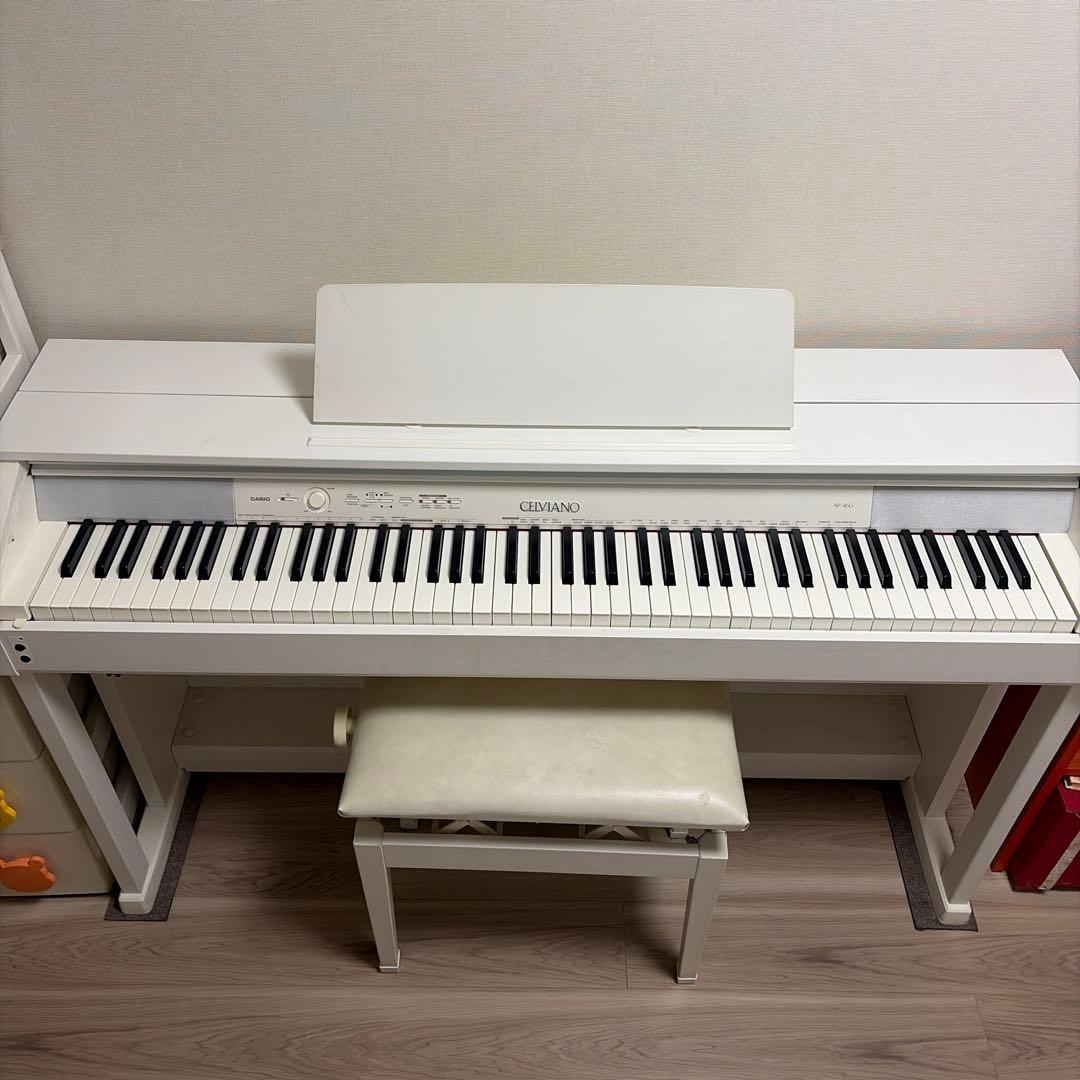 CASIO CELVIANO ホワイト電子ピアノ AP-460