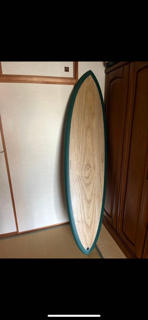 c*e様 WOOD SKINサーフボード 6'8\" Brown nanazero
