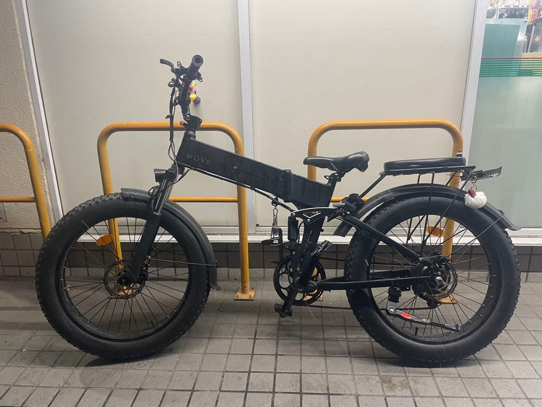 スポーツタイプ電動アシスト自転車 ブラック MOVE電動バイク