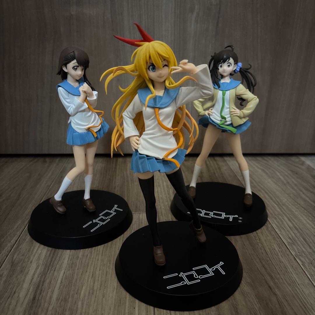 ニセコイ　プレミアムフィギュア3点セット