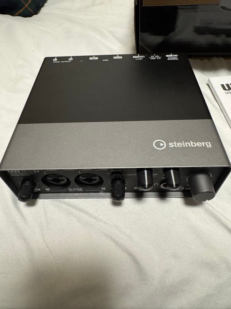 steinberg UR22C USBオーディオインターフェイス