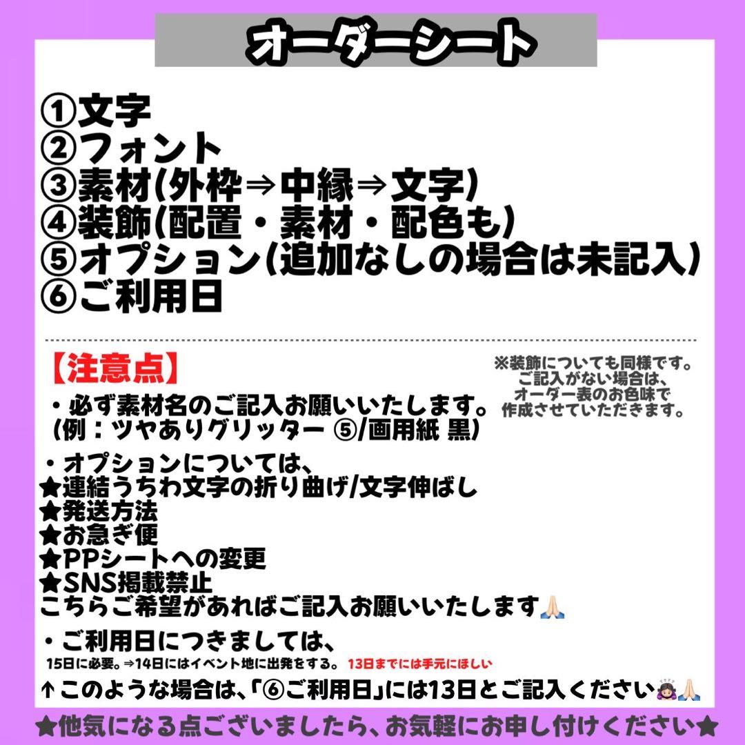 うちわ文字 文字パネル