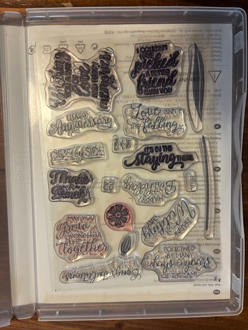 スタンピンアップ　バンドル　スタンプ　ダイ　stampin'up